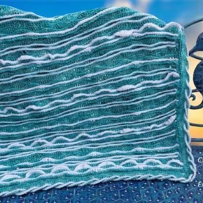 Sea Breeze Baby Blanket & Lap Blanket