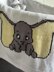 Dumbo elephant baby blanket