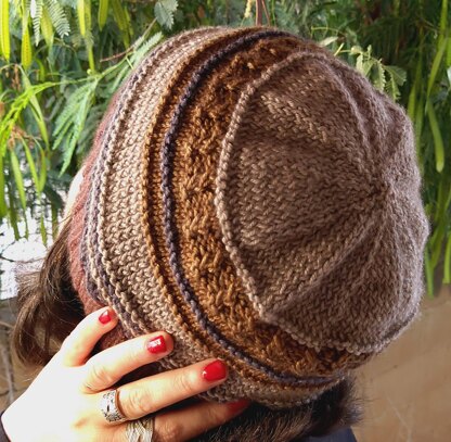 Metallic Twist Hat