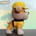 Rubble Paw Patrol Amigurumi