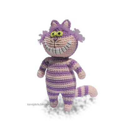 Cheshire Cat - Amigurumi crochet pattern