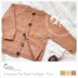 Cinnamon Top Down Cardigan - P273