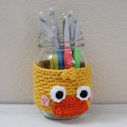 Darla the Duck Coffee Cozy