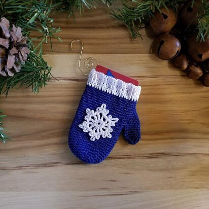 Mitten Ornament/Gift Card Holder