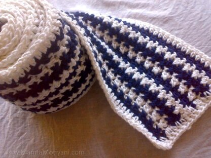 Designer Crochet Scarf Pattern For Beginners