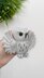 Crochet Owl Pattern, amigurumi bird pattern, crochet plushie