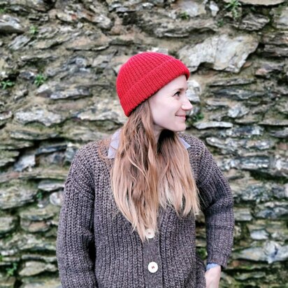 Fisherman's Rib Stitch Beanie