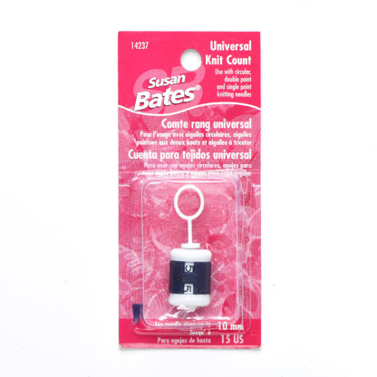 Row Counter. Susan Bates Manual Dial Counter Fits on Crochet Hooks or  Needles Sizes 0-10. Manually Turn to Count up to 99 Rows 14236 