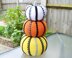 Glam Pumpkins. Crochet Pumpkins. Fall decoration. Autumn ornament. Posh Pumpkins. Halloween decor.