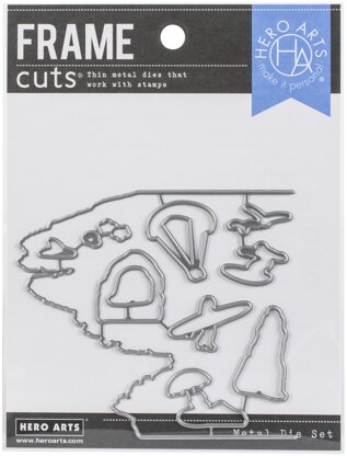 Hero Arts Frame Cut Dies - Beach HeroScape