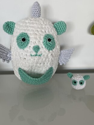 Squishmallow (inspired) Panda