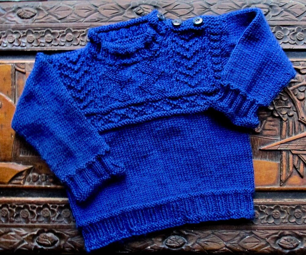 Easy Gansey Jumper Pattern Wee Gansey Knitting Pattern By Rian