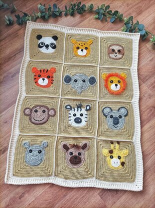 Jungle Baby Blanket