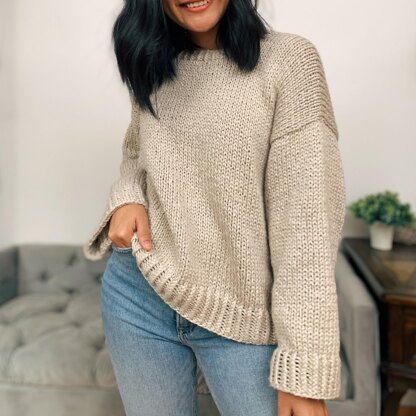 Crochet a sweater: a cute, quick and easy pattern - KnitcroAddict