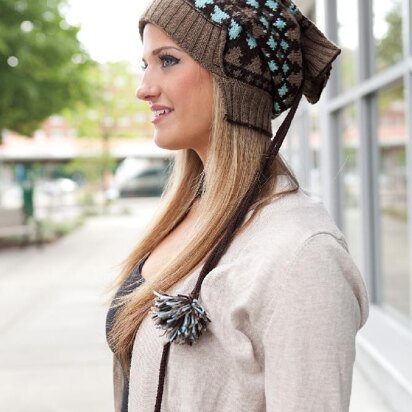 Mandola Cowl Hat - knitting pattern