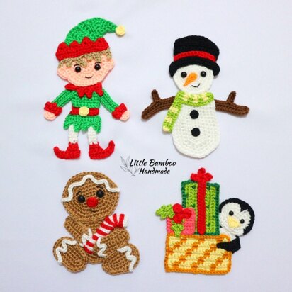 Joyful Christmas Applique Set