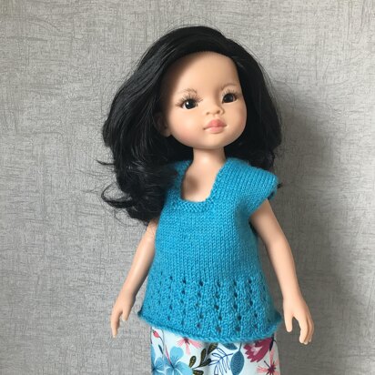 13" Dolls Lacey Top