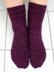 Broken Rib Hybrid Heel Socks