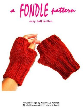 Easy Half Mitten 106