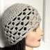 Lacy Diamond Mesh Beanie