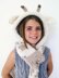 Georgie the Giraffe Hooded Scarf