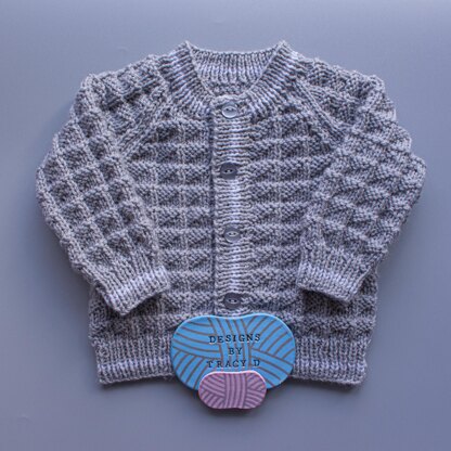 Tobias Baby Cardigan, Hat, Booties & Mitts