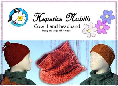 Hepatica Cowl I and Headband