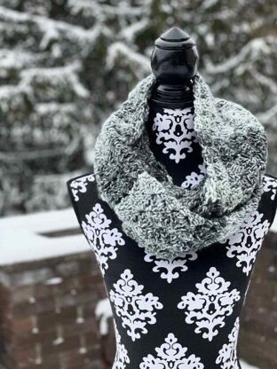 Tulip Stitch Infinity Scarf