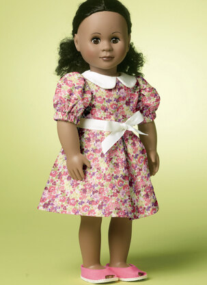 McCall's 18 (46cm) Doll Clothes M6526 - Paper Pattern Size One Size Only