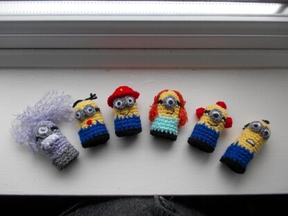 Minion Finger Puppets