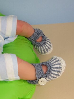Baby Vertical Stripe Sandals