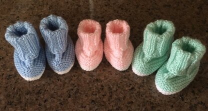 Booties for 2018 babies (J, H, K)