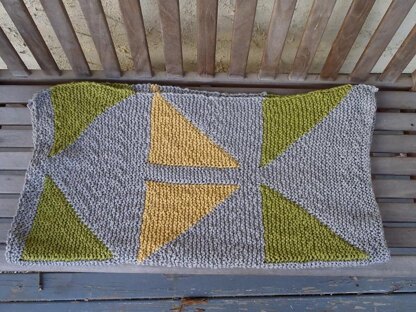 Triangles Baby Blanket