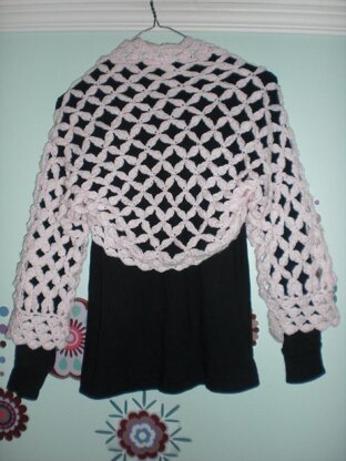 Pretty in Pink Shrug