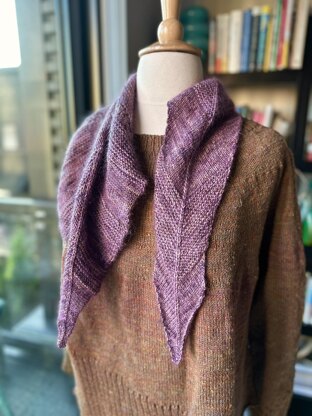 Autumn Twilight Shawlette