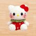 Crochet Strawberry Kitty Keychain Pattern – PDF + Video Tutorial