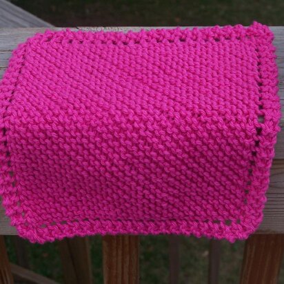 My First Dishcloth - knitting pattern