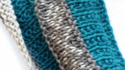 Tickle Me Teal Cowl