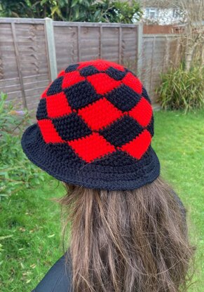 Checkered Beanie I by HueLaVive