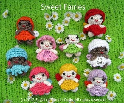 Sweet Fairy Dolls Amigurumi Crochet Pattern