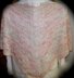 PINK POSIES FAUX FAROESE SHAWL