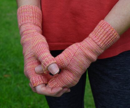 Autumn Days Fingerless Mitts