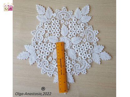 Antique lace doily