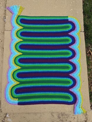 Rainbow Reverie Blanket