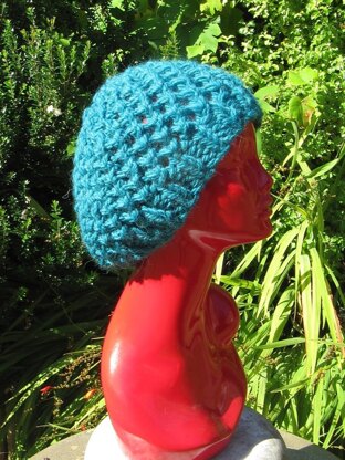 Superchunky Simple Lace Tam Slouch Hat