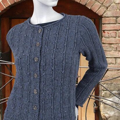 Rock Pool Cardigan - knitting pattern