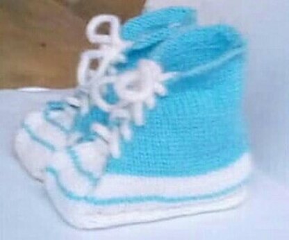 High Top Baby Booties