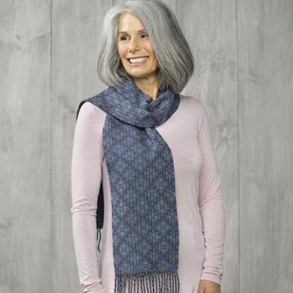 Valley Yarns #63 Advancing Twill Scarf PDF at WEBS