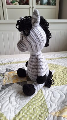 Zinnie the Baby Zebra