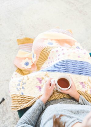 Bloom Afghan Throw